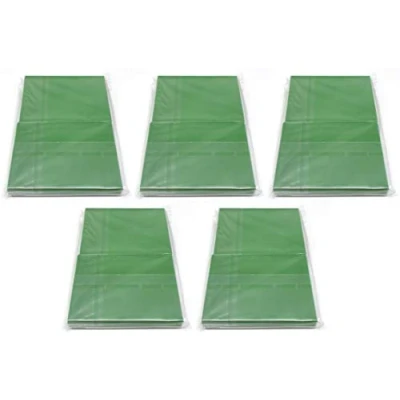 Image de docsmagic.de 5 x 100 Double Mat Green Card Sleeves Standard Size 66 91 Vert Pochettes PKM MTG