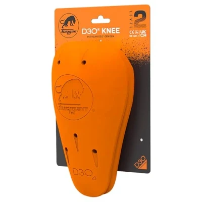 Image de Furygan GENOUX D3O L2 Protection Souple Invisible Discrète homologuées Niveau 2 pour Pantalon Jean de Moto Technologie Sécurité