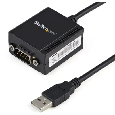 Image de StarTech.com Câble adaptateur de 1,80 m USB vers série DB9 RS232 Chipset FTDI Neuf
