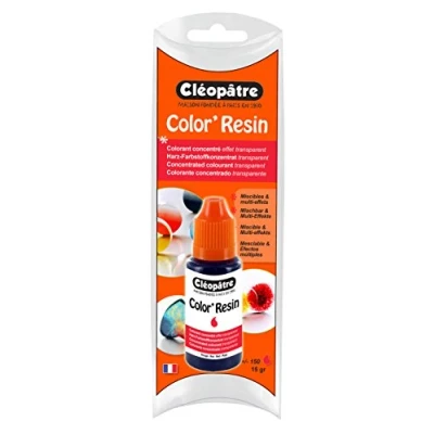 Image de Cléopâtre COL15 12 Color&#039;Resin Colorant Résines Rouge 15g
