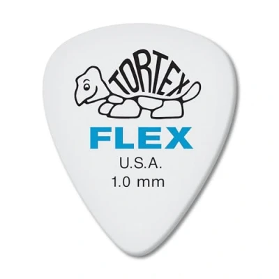 Image de Dunlop 428R100 Médiators Tortex Flex 1,00mm sachet de 72