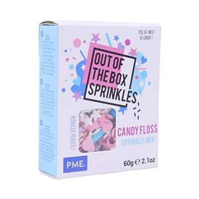Image de PME Out the Box Sprinkle Mix Candy Floss 60g