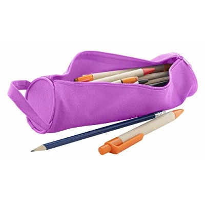 Image de ANTEVIA Trousse scolaire pour stylos Avec poignée PLUS DE 10 MODELES Fermeture: Zippé Couleur : Violet (Celes violet)