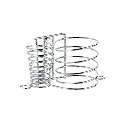 Image de WENKO Porte seche Cheveux et lisseur, Support Mural Milano, Chrome
