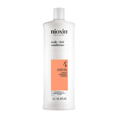 Image de Nioxin Sistema 4 Scalp + Hair Conditioner 1000ml après shampooing fortifiant cheveux abîmés