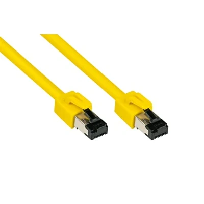 Image de Good Connections Premium Cat. 8.1 Câble Patch Rond 10 m Jaune