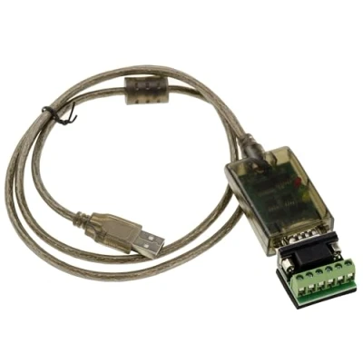 Image de Convertisseur USB vers RS 422 485 avec Chipset FTDI FT232. Montage fil à ou par fiche DB9