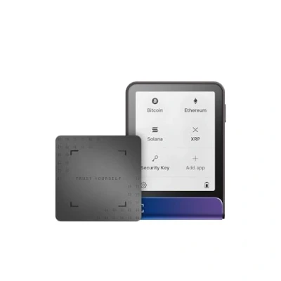 Image de Ledger Flex Le Wallet Physique Plus intuitif inclut désormais Recovery Key Votre Sauvegarde privée pour accéder à (Bleu Neptune)