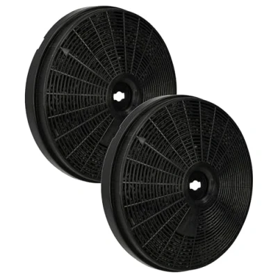Image de vhbw 2x Filtres à charbon actif compatible avec Whirlpool AKR 813 IX 857881301000 hotte aspirante 20 cm