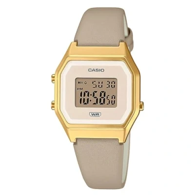 Image de Casio Montre à affichage digital, Femme, Taille: One Size, Light brown