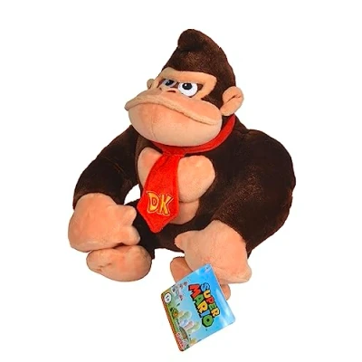 Image de Simba 109231531 Super Mario Donkey Kong Peluche 27 cm Convient dès Les Premiers Mois de Vie
