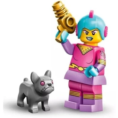 Image de LEGO Minifigures Series 26 Retro Space Heroine 71046, emballé