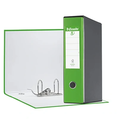 Image de Esselte Eurofile Protocollo Classeur avec mécanisme à Levier et étui Carton recouvert de Plastique
