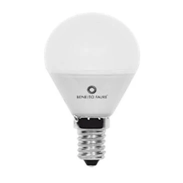Image de SPHÉRIQUE 5W E14 et E27 220V LED 360 de Beneito Faure Blanc chaud, E14,