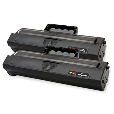 Image de Toner Experte MLT D1042S Cartouche de Remplacement pour Samsung Compatibles ML 1660 1665 1670 1675 1860 1865 SCX 3200 3205 (2 Noir)
