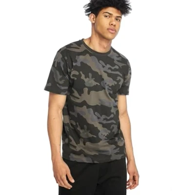 Image de Brandit Tshirt imprimé, Homme, Taille: Small, Darkcamo