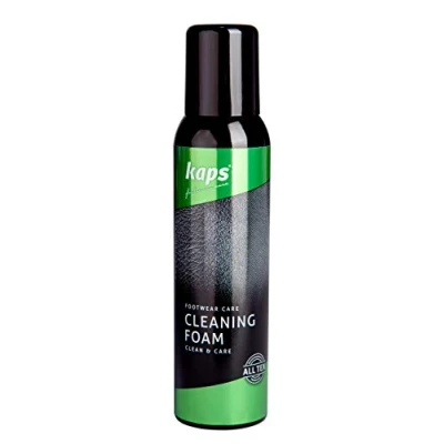 Image de Kaps mousse de nettoyage pour chaussures, nettoyant chaussures et bottes, tissu toile nubuck suède cuir, tous TEXT, nettoyante casquettes (150 ml 5.07 oz)