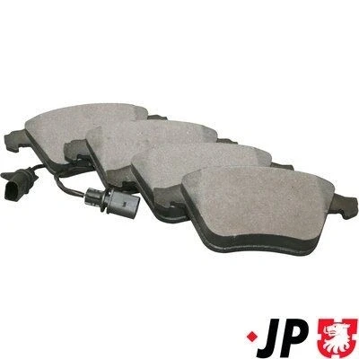 Image de JP GROUP 1163602610 Jeu de plaquettes frein Essieu avant avec contact du palpeur d&#039;usure intégré AUDI: Allroad C5, A6 C5 Avant, Berline