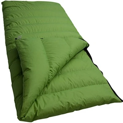 Image de LOWLAND OUTDOOR Companion Summer Sac de Couchage en Duvet, Vert, 210 x 80 cm