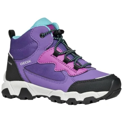 Image de Geox J Magnetar G. B ABX Basket, Violet, 37 EU