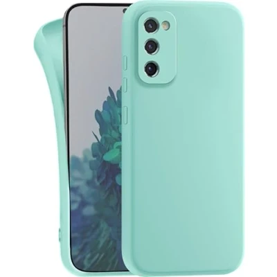 Image de MyGadget Coque pour Samsung Galaxy S20 FE Case TPU Souple &amp; Soft Cover Protection Extra Fine Légère Étui Coloré Anti Choc et Rayures Vert Menthe