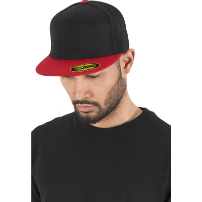 Image de Flexfit Casquette, Taille: L/XL, Blk/red
