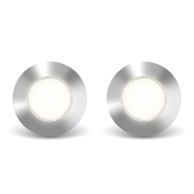 Image de Xanlite SPTE2RCW Rallonge de 2 spots Encastrables 20 Lumens Blanc neutre Tempèrature 4000K IP67