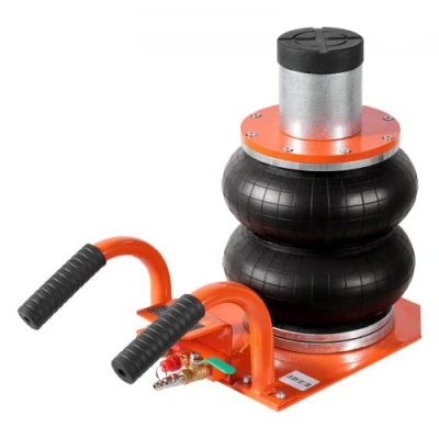Image de VEVOR Cric Pneumatique 3 tonnes, de Levage avec Colonne Surélevée et 6 Tubes en Acier, Facile à Soulever Compact, pour Berline, SUV, Camionnette, Réparation Automobile, Garage