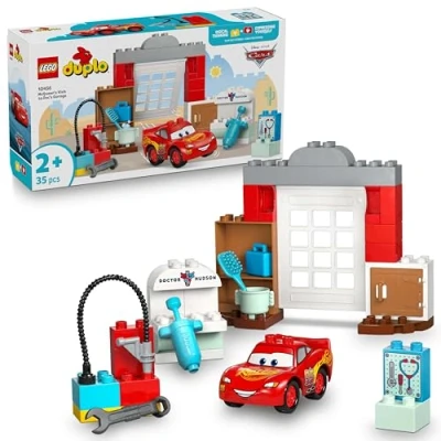 Image de LEGO DUPLO │ Disney Et Pixar Cars 10456 La Visite De Mcqueen Au Garage Doc Jeu 2 Ans