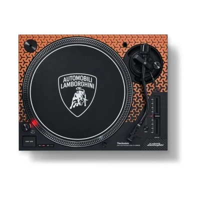 Image de Platine vinyle Technics SL 1200M7B Edition Speciale Lamborghini coloris orange