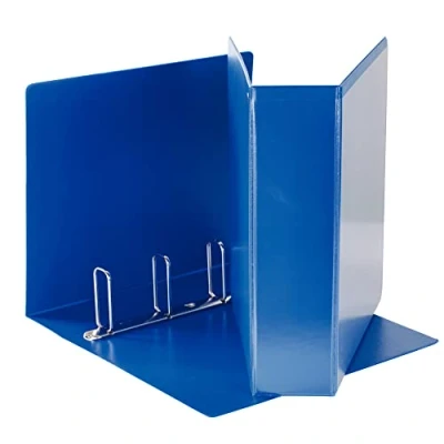 Image de ESSELTE Classeur Display en PP personnalisable (2 poches) à anneaux 4 65 Q f.to maxi bleu 394758500