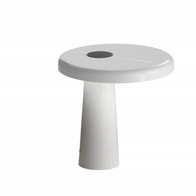 Image de Martinelli Luce Hoop lampe à poser LED en blanc
