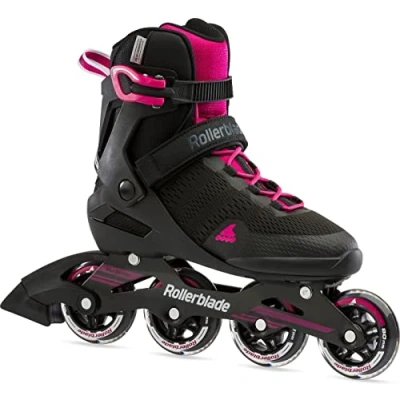 Image de ROLLERBLADE Sirio 80 Patin à Roues alignées Nero/Lampone 25,5