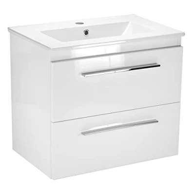 Image de paplinskimoebel Meuble Salle de Bain sous lavabo 50 cm x 40 53,5 WC 50cm avec Meubles