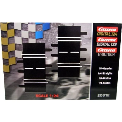 Image de Carrera rail et accessoire pour circuit 20020612 1/24 1/32 Evolution Digital 132 124 1/4 de droite (2)