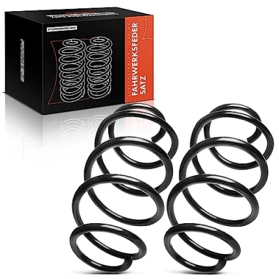 Image de Frankberg 2x Ressorts de suspension Avant Compatibles avec Octavia II 2004 2013 Golf V 2003 2008 VI E O S 2006 Plus 2016 Remplacer# 1K0411105BC