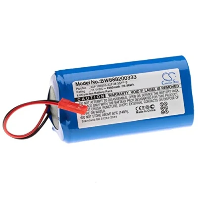 Image de vhbw Batterie Compatible avec iLife V3s, V5, V5s, V3 Robot électroménager (2600mAh, 11,1V, Li ION)