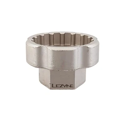 Image de Lezyne, outil de déplacement central pour vélo, argenté (argenté), standard, clé 32 mm