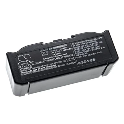 Image de vhbw Batterie Compatible avec iRobot Roomba 5150, 7150, 7550, E5, e5150, e515020, e5152 aspirateur, Robot électroménager (5200mAh, 14,4V, Li ION)