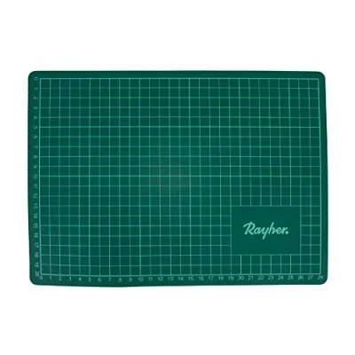 Image de Rayher Tapis de découpe autocicatrisant pour couture, 30x22x0,3cm vert, 8923400