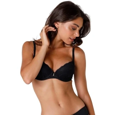 Image de Lovable Celebrity Soutien Gorge Push up, Non Applicable, Noir (Nero), (Taille Fabricant: 32 B) Femme