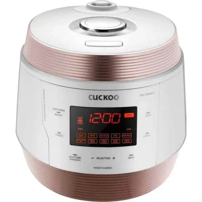 Image de CUCKOO CMC QSB501S ICOOK Q5 8 en 1 Multicooker à Pression Vapeur Acier Inoxydable de qualité supérieure