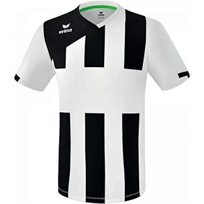 Image de Erima Maillot Siena 3.0 Mixte Adulte, Blanc/Noir, FR : L (Taille Fabricant L)