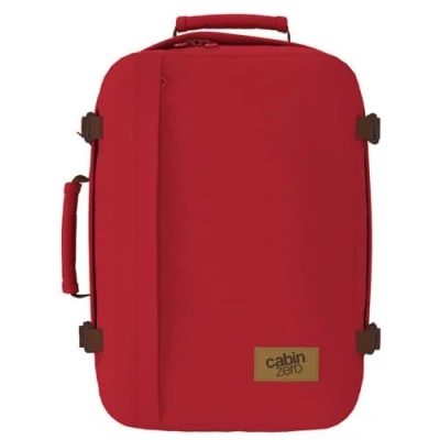 Image de CABINZERO Classic Backpack 36L Sac à Dos, London Red, 30x44x19 Unisexe Adultes