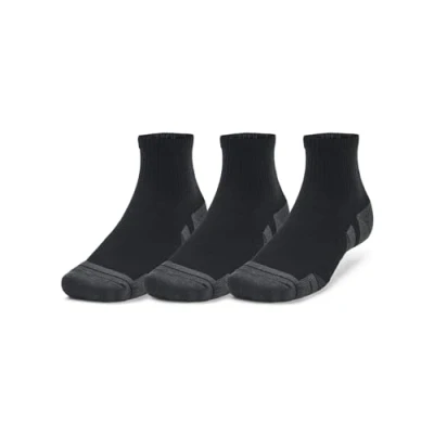Image de Under Armour Mixte UA Performance Tech 3pk Qtr Socks