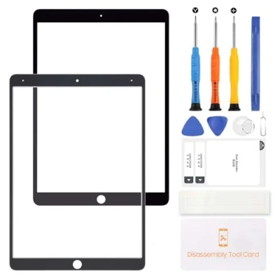 Image de Kit de réparation d&#039;écran LCD pour iPad Air 3 2019 3ème génération A2152 A2123 A2153 A2154 avec outils gratuits (numériseur non tactile) (noir)