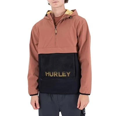 Image de Hurley Phantom Packable Veste coupevent, Homme, Taille: Small, Zion rust