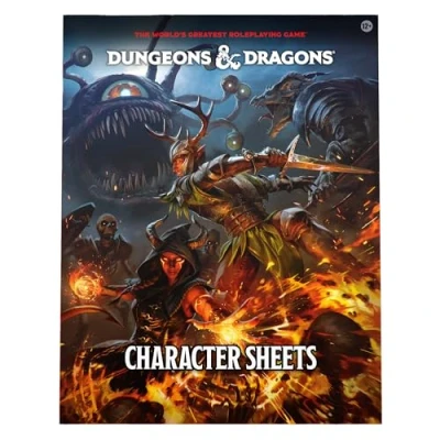 Image de Dungeons &amp; Dragons RPG: Character Sheets (2024)