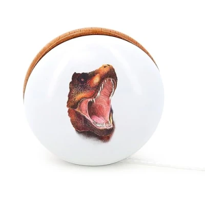 Image de Vilac Yoyo T Rex Museum Jouet Amusant pour Les Grands ou Petits Fabriqué en France Collaboration avec Paléontologue Ronan Allain Bois indémodable A partir de 5 Ans 9631
