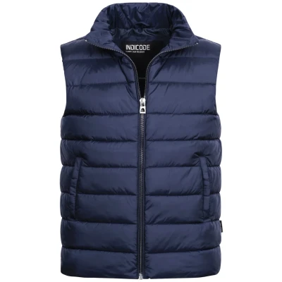 Image de Indicode Jeans Veste sans manches, Homme, Taille: Large, Navy